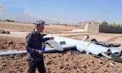 ساقط شدن پهپاد هرمس اسرائیل در اصفهان/ ویدئو