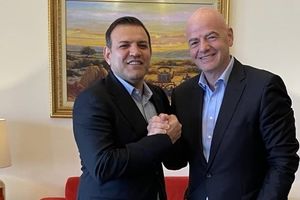 تکذیب دیدار رئیس فیفا با رییسی