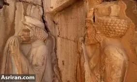 دیوارنویسی، کابوس «خشایارشا»ی هخامنشی!/ گوردخمه چند هزار ساله را به همین راحتی تخریب کردند/ ویدئو
