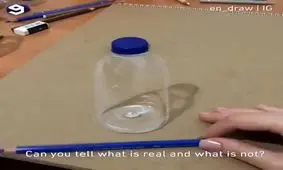 کدام واقعی و کدام نقاشی؟/ ویدئو