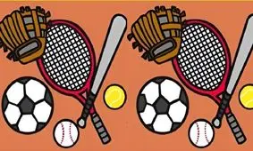 تست بینایی/ شما باید تمرکز و چابکی زیادی داشته باشید تا بتوانید تفاوت تصویری وسایل ورزشی مختلف را پیدا کنید