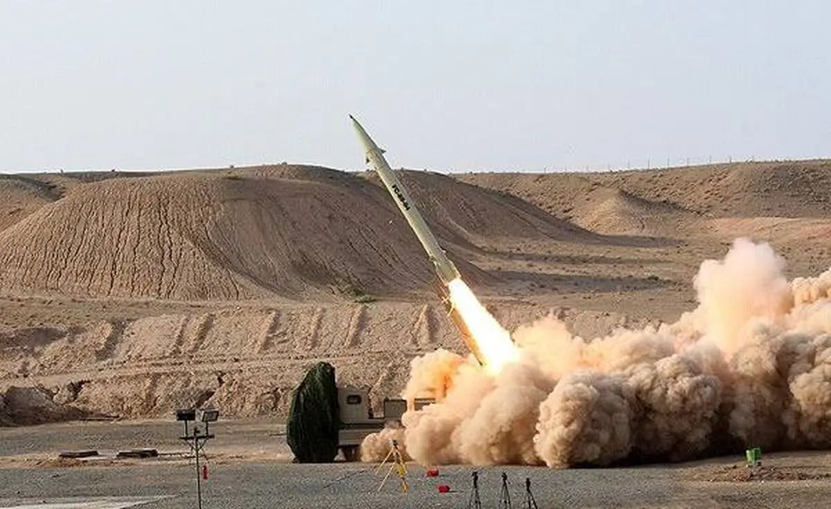 حمله سپاه به مرکز فرماندهی کنترل دشمن در غرب آسیا و پایگاه هوایی الازرق اردن با 10 موشک بالستیک