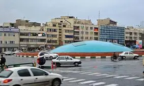 تصویری تاریخی از میدان انقلاب، ۶۰سال قبل