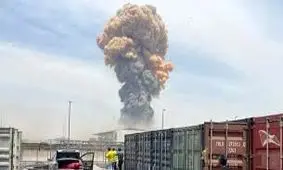 آتش‌سوزی دوباره در بندر شهید رجایی/ ویدئو