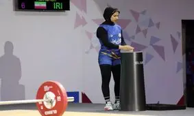 ویدئویی از تلاش دختران وزنه‌بردار در قهرمانی آسیا
