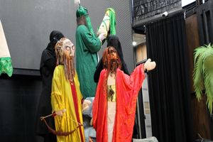 اجرای تئاتر عروسکی «مشک‌ ‌های خالی» در مناطق محروم قم