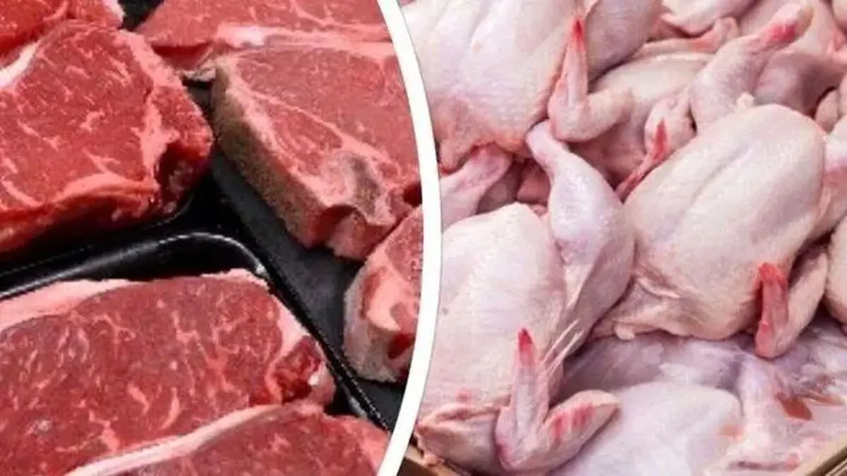 کاهش عرضه گوشت قرمز و طیور در تیرماه