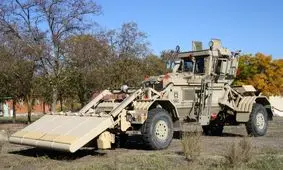 هاسکی؛ از بهترین خودروهای نظامی جهان برای تشخیص مین/ ویدئو و تصاویر