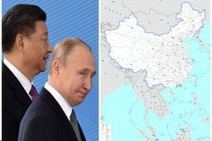 چین روی نقشه به خاک روسیه تجاوز کرد! از پوتین صدایی در نمی‌آید!
