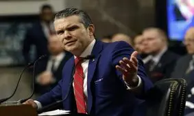 وزیر جنگ آمریکا: امروز بالاترین سطح حملات در آسمان ایران انجام خواهد شد