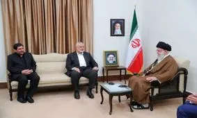 دیدار اسماعیل هنیه، رئیس دفتر سیاسی حماس با رهبر انقلاب

