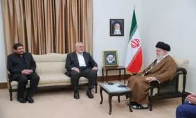 دیدار اسماعیل هنیه، رئیس دفتر سیاسی حماس با رهبر انقلاب

