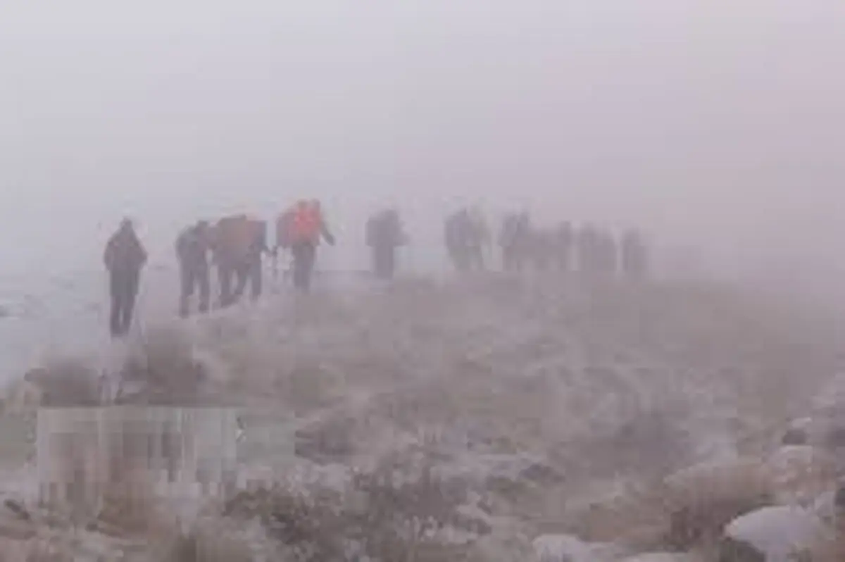 سرما و مه گرفتگی در ارتفاعات کشور