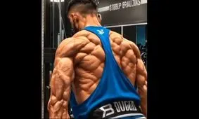 حتی هادی چوپان هم این عضلات پشت را ندارد/ ویدئو