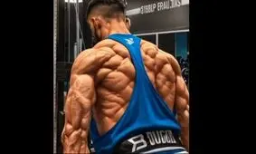 حتی هادی چوپان هم این عضلات پشت را ندارد/ ویدئو
