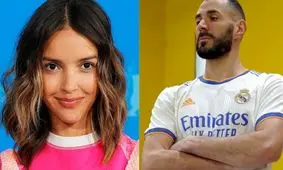 کریم بنزما با بازیگر مشهور می‌گردد