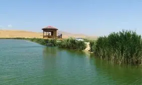 تالاب سولدوز نقده پس از ۱۵ سال سرریز شد