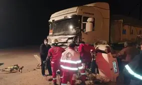 تصادف مرگبار پژو پارس با تریلی در گلستان