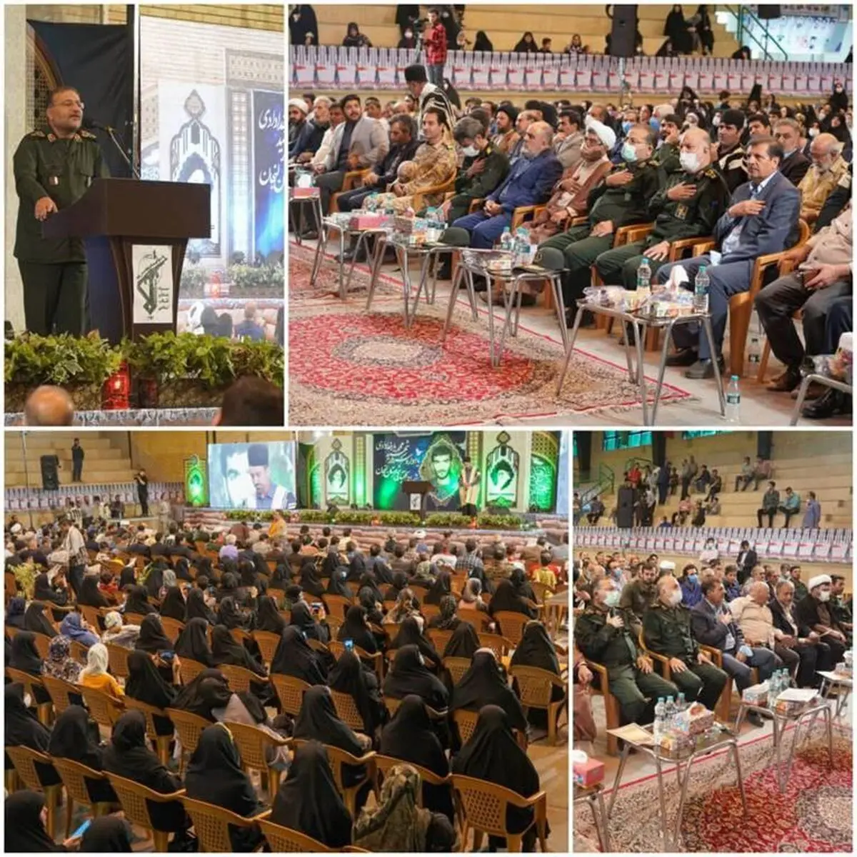 برگزاری یادواره سردار شهید خدادادی با مشارکت ذوب آهن اصفهان

