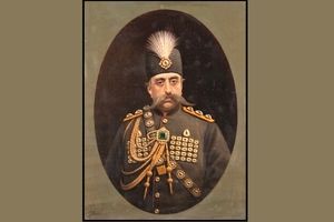 مظفرالدین‌شاه قاجار در ۱۴ سالگی
