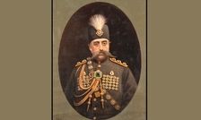 مظفرالدین‌شاه قاجار در ۱۴ سالگی
