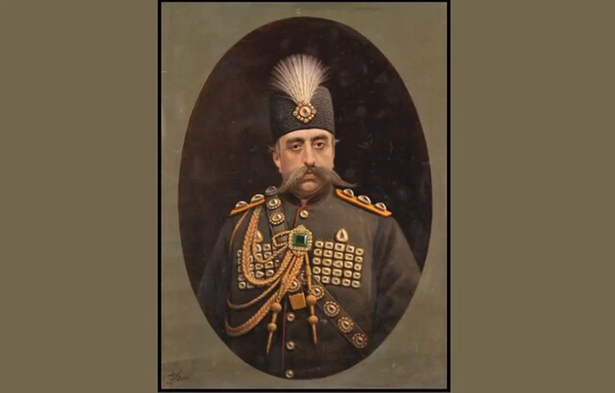 مظفرالدین‌شاه قاجار در ۱۴ سالگی