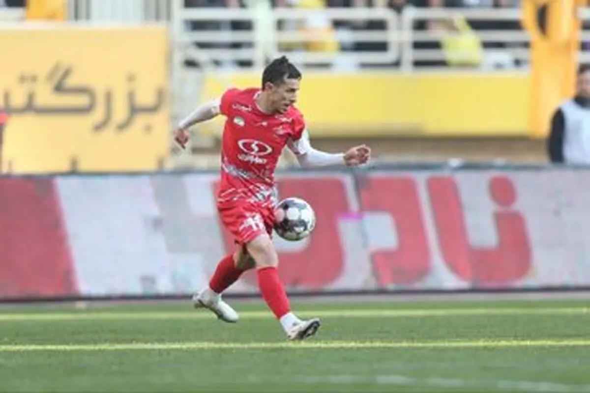 درگیری دو بازیکن پرسپولیس در اصفهان