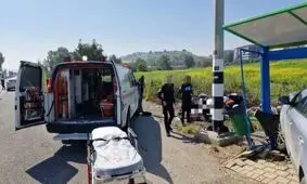 زخمی شدن یک مأمور پلیس اسرائیل در حادثه زیرگیری در اطراف قدس

