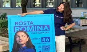  یک دختر ۲۶ ساله ایرانی تبار در سوئد، وزیر شد

