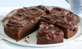 یک کیک شکلاتی بدون نیاز به فر