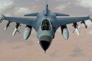 خودنمایی جنگنده F-16I سوفای اسرائیلی را بر فراز جنین