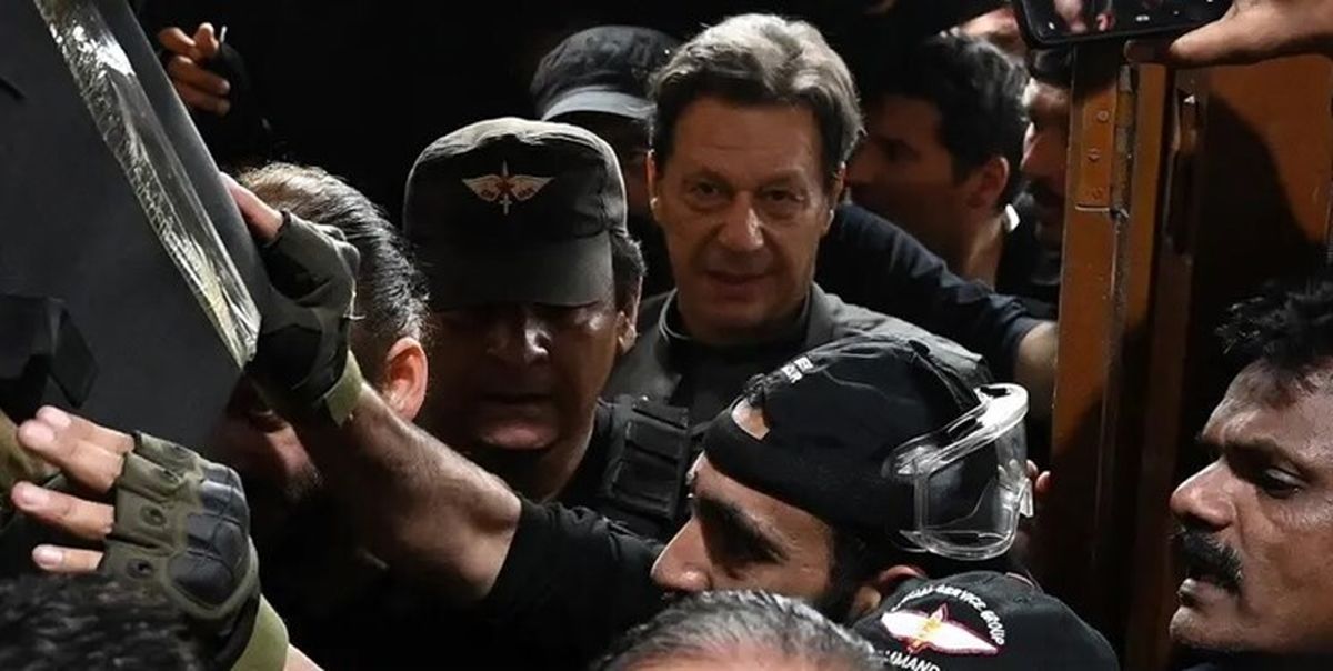 عمران خان بازداشت شد/ ویدئو
