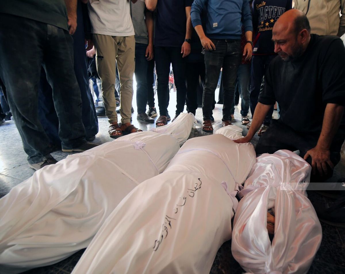 شهادت ۹۷ فلسطینی در حملات روز جمعه اسرائیل به نوار غزه