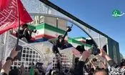 با توجه به ازدحام جمعیت ادامه انتقال پیکر رهبر شهید به صورت هوایی به حرم مطهر انجام خواهد شد/ ویدئو