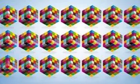 این چالش بینایی نیازمند مشاهده سریع و دقیق برای پیدا کردن مکعب متفاوت در میان چندین مکعب مشابه است