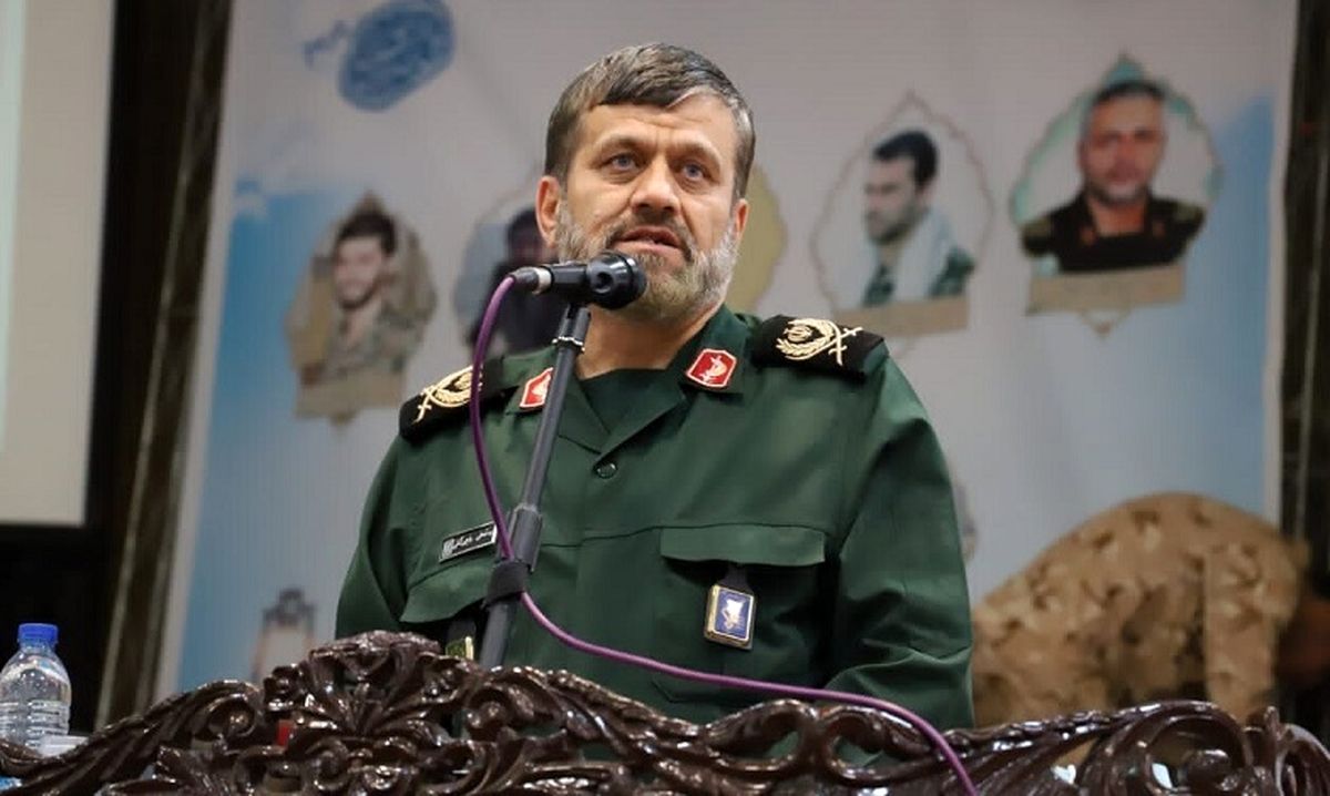 فرمانده سپاه قزوین: اگر آمریکایی ها از ما نمی ترسیدند به سطل های زباله و جوانان منحرف شده کف خیابان متوسل نمی شدند