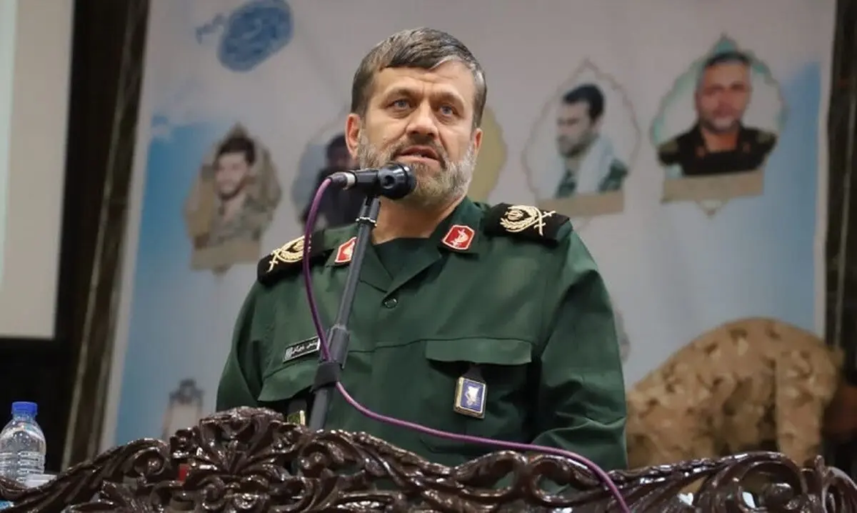 فرمانده سپاه قزوین: اگر آمریکایی ها از ما نمی ترسیدند به سطل های زباله و جوانان منحرف شده کف خیابان متوسل نمی شدند