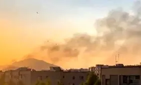 شنیده شدن صدای انفجار در اطراف پاکدشت و پارچین/ ویدئو

