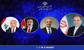 گفتگوی تلفنی عراقچی با وزرای امور خارجه ترکیه، عراق و مصر

