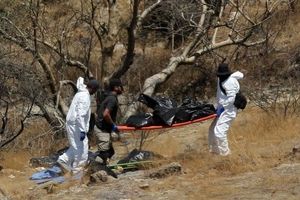 کشف ۴۵ کیسه حاوی بقایای اجساد انسان در مکزیک

