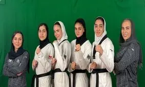 تیم ملی تکواندو بانوان ایران به مدال برنز رسید