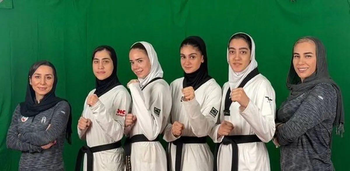 تیم ملی تکواندو بانوان ایران به مدال برنز رسید