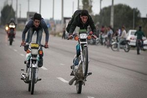 برخورد جدی پلیس با موتورسواران مزاحم در اطراف مدارس
