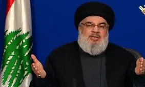 سید حسن نصرالله: آمریکا از جنگ با ایران می‌ترسد