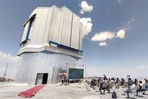 تلسکوپ ۳.۴ متری ایران بالاخره چشم بر آسمان گشود