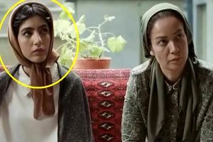 قاب دوستانه بنفشه ریاضی و هوتن شکیبا/ عکس