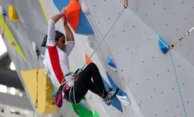 الناز رکابی فینالیست سنگنوردی شد