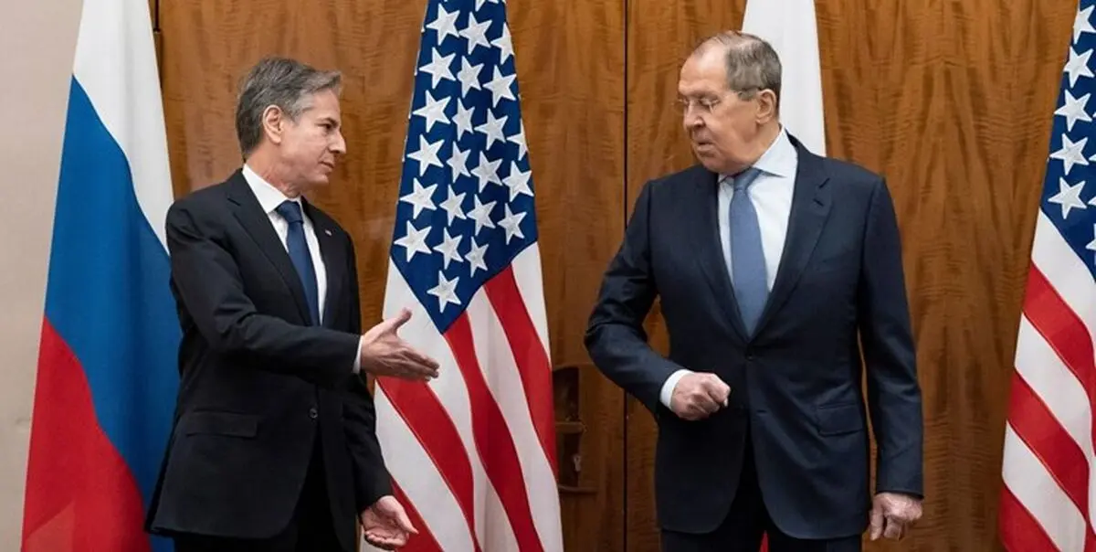 اولین گفت‌وگوی تلفنی لاوروف و بلینکن پس از آغاز جنگ اوکراین

