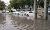 بارندگی شدید باعث آبگرفتگی معابر عمومی شهرهای مازندران شد
