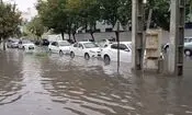 بارندگی شدید باعث آبگرفتگی معابر عمومی شهرهای مازندران شد
